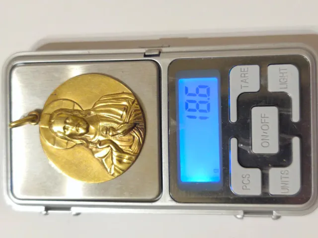 Colgante Oro 18kt Sagrado Corazón maciza