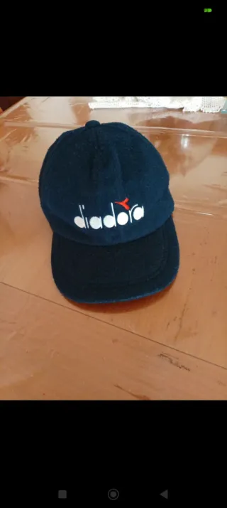 Berretto Diadora Blu