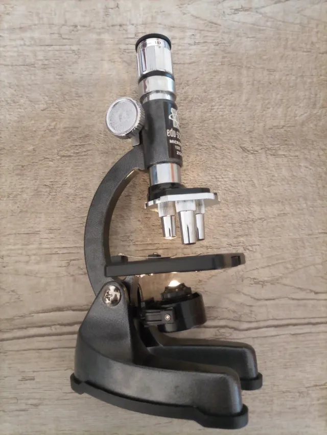 Set Microscopio Edu Science 100x-900x