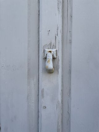 Puerta antigua de madera