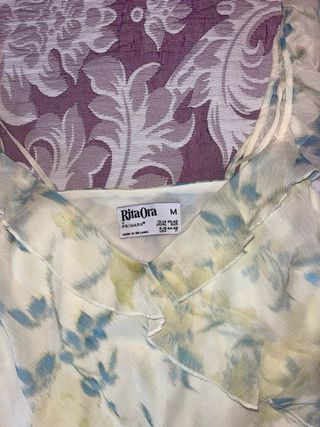 Blusa camisa de tirantes estampado