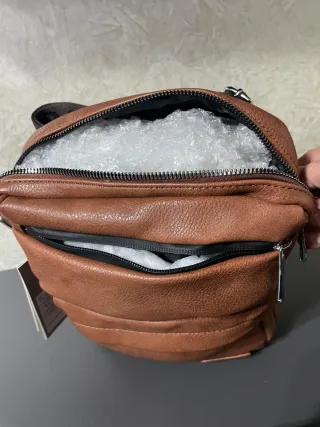 Borsello uomo Charro marrone nuovo