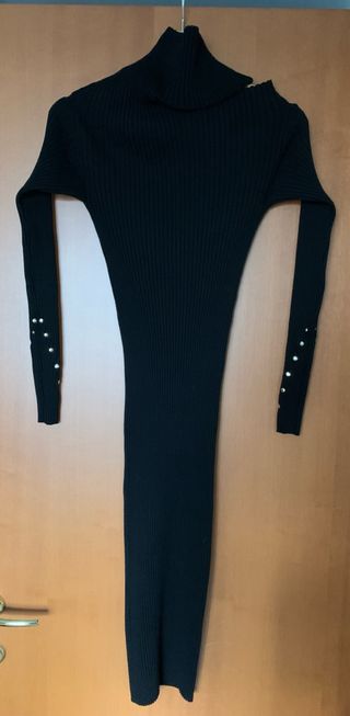 Abito Liu Jo nero collo alto