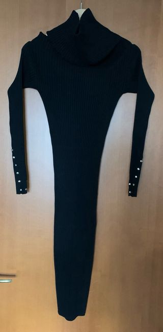 Abito Liu Jo nero collo alto