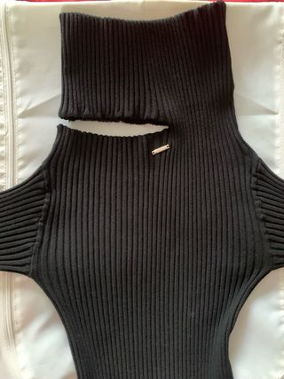 Abito Liu Jo nero collo alto