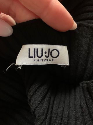 Abito Liu Jo nero collo alto