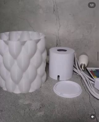 Lampada 3D design moderno