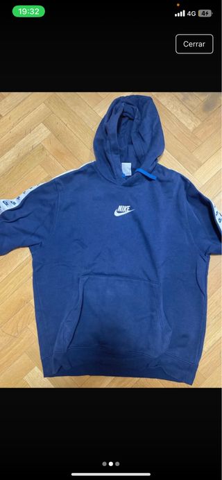 Sudadera Nike Azul Talla L