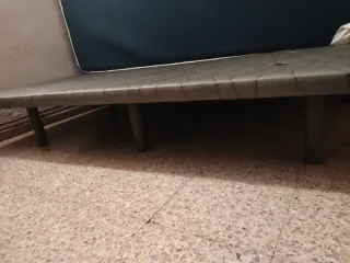 Base tapizada 90x190 cm