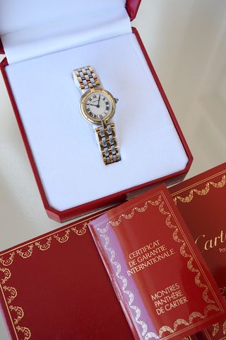 Cartier Panthere Dama Quartz Set Completo