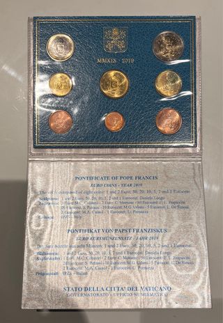 Serie Divisionale Euro Vaticano 2019