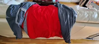 Anorak Columbia Forrado Rojo