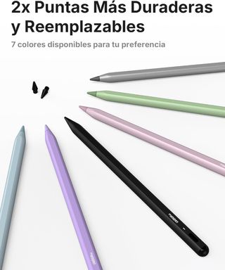 2025 Lápiz Táctil para iPad, Metapen A8 Negro - Pr