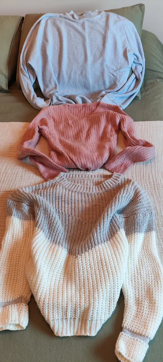 Pack 3 jerséis de invierno talla única