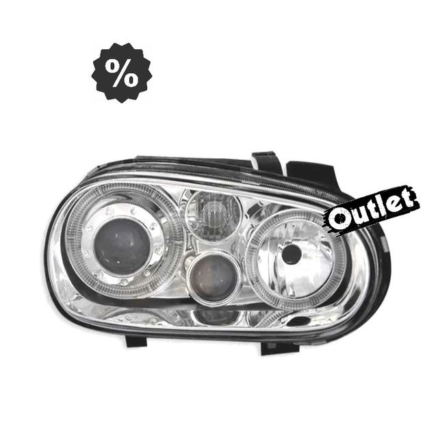 ÇS FAROS VOLKSWAGEN VW GOLF MK4 97-03 LOOK R3