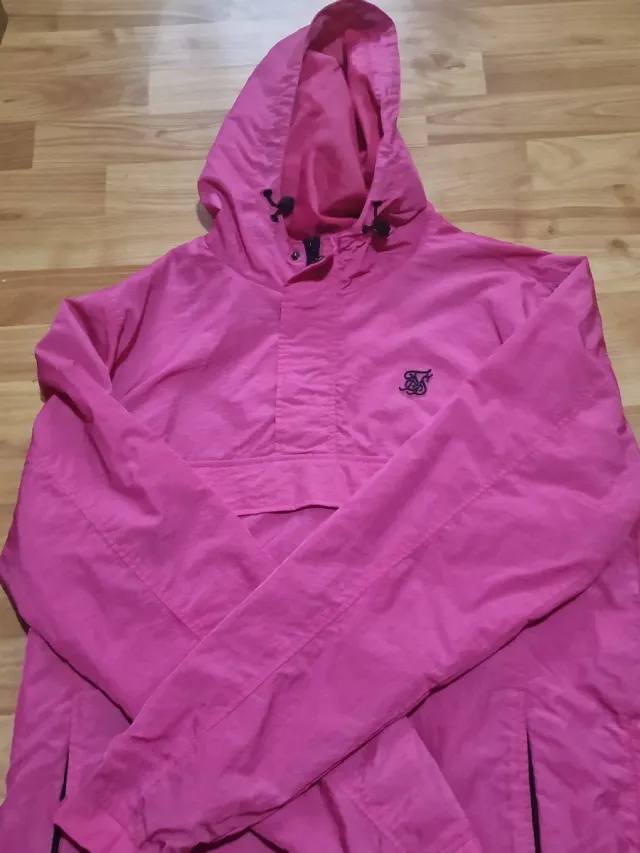 Cortavientos SikSilk Fucsia Talla L