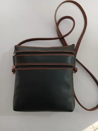 Bolso unisex efecto piel cocodrilo