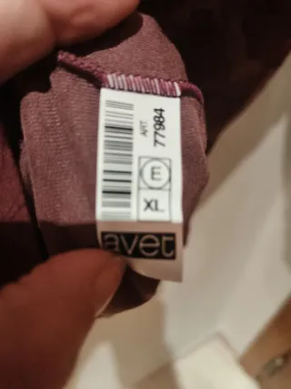 Camiseta fina estampada hojas