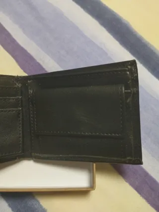 Cartera de hombre negra