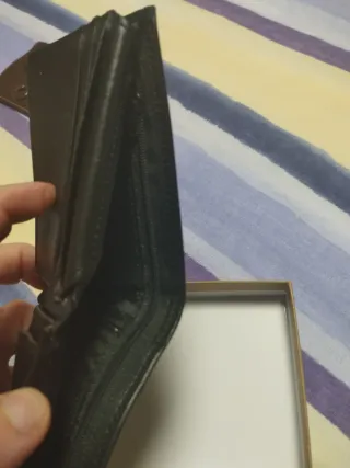 Cartera de hombre negra