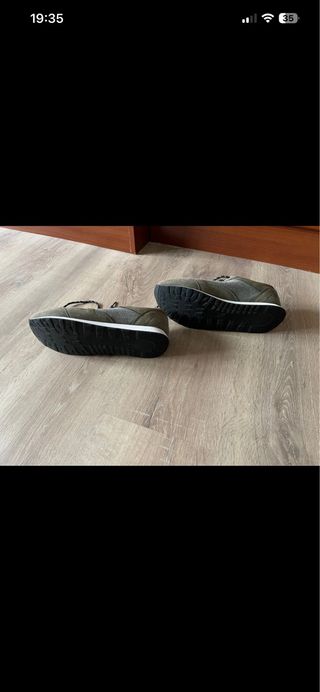 Zapatillas deportivas Silver marrones y verdes