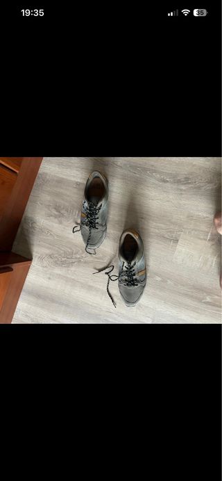 Zapatillas deportivas Silver marrones y verdes