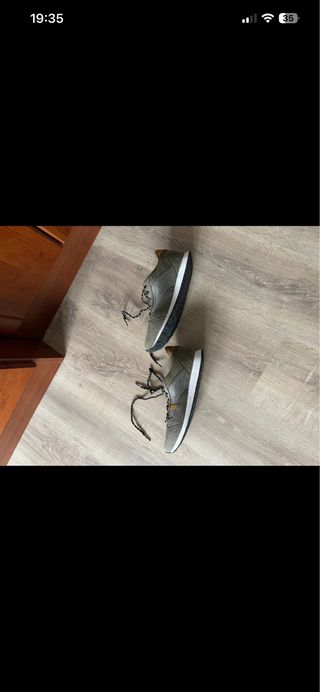 Zapatillas deportivas Silver marrones y verdes