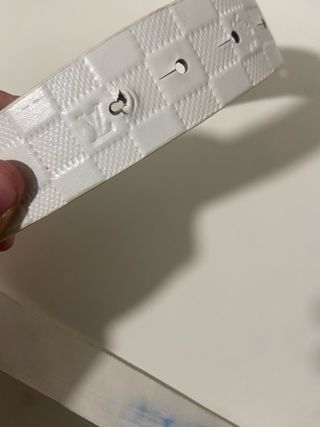 Cinturone Louis Vuitton Bianco