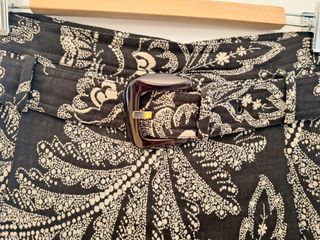 Falda Carolina Herrera Evasé Estampada