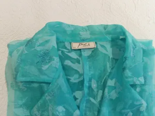 Chaqueta transparente floral Pret a Porter