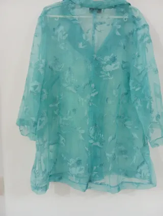 Chaqueta transparente floral Pret a Porter