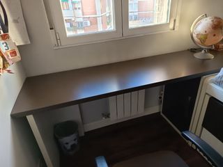 Muebles Habitación Juvenil. WENGUÉ Y BLANCO.