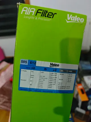 FILTRO COMBUSTIBLE VALEO 587004