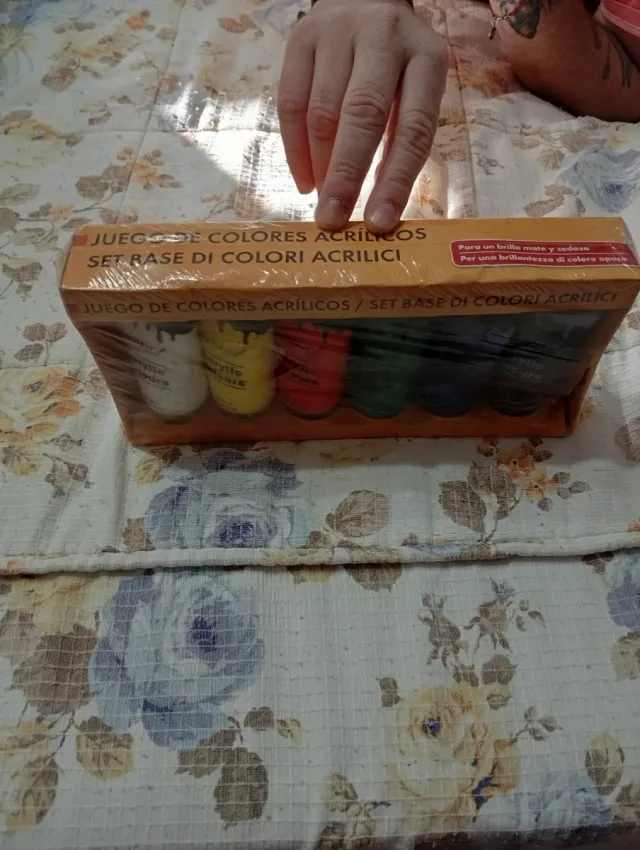 Set 6 Colores Acrílicos