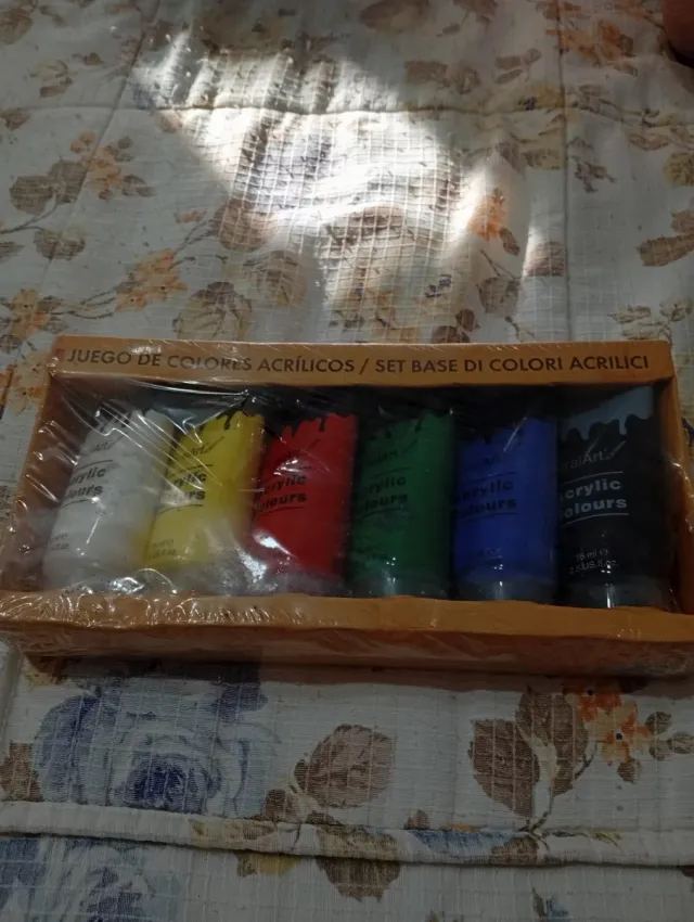 Set 6 Colores Acrílicos