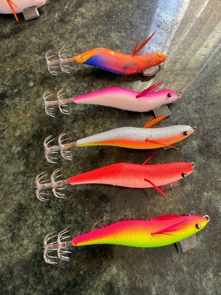 Poteras artesanas para pesca