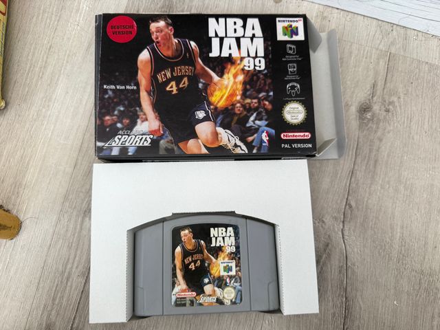 Cartucho NBA JAM 99 Nintendo 64 PAL + regalo