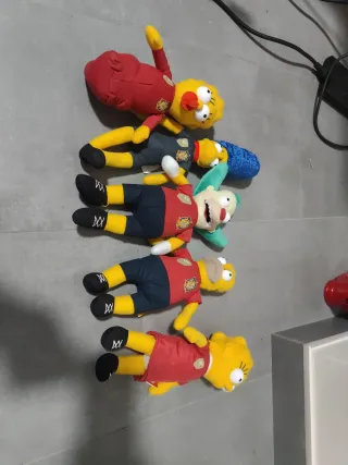 Peluches Simpsons Selección Española