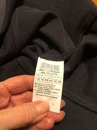 Giacchino donna nero con zip e strass