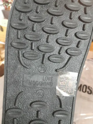 Stivali Love Moschino leopardati n.39/40