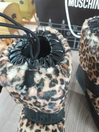 Stivali Love Moschino leopardati n.39/40