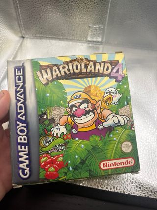 Wario Land 4 Game Boy Advance Nintendo