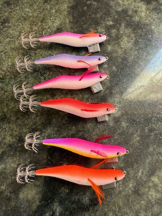 Poteras artesanas para pesca