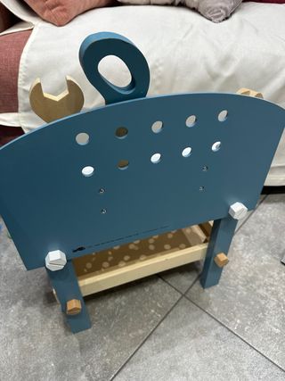 Banco da lavoro in legno per bambini