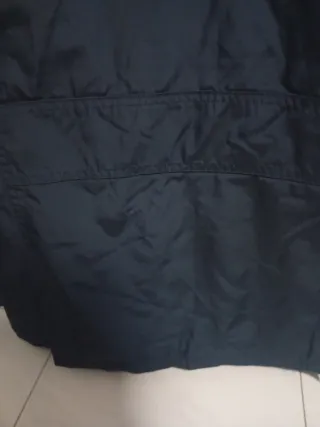 Chaqueta hombre gabardina azul marino