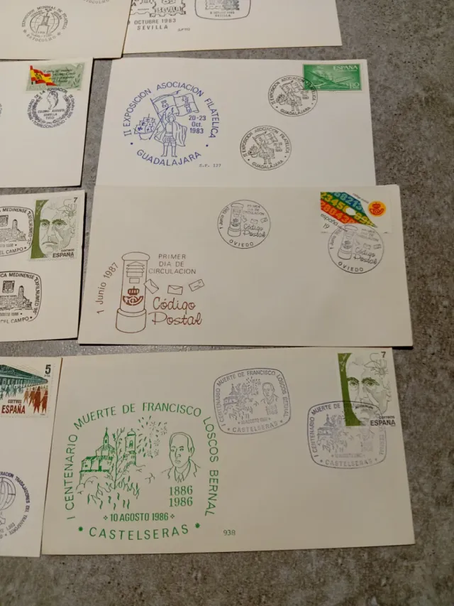 Lotto di 20 buste e cartoline filateliche