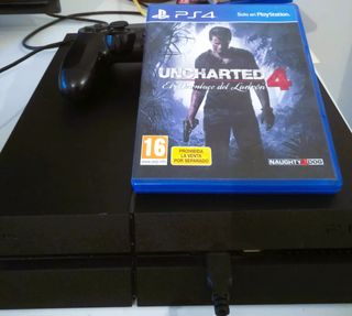 Consola Playstation 4 + Uncharted 4