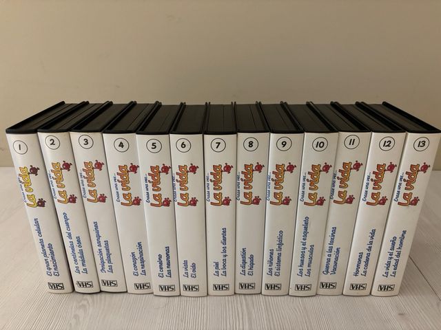 Colección VHS Érase una vez la vida