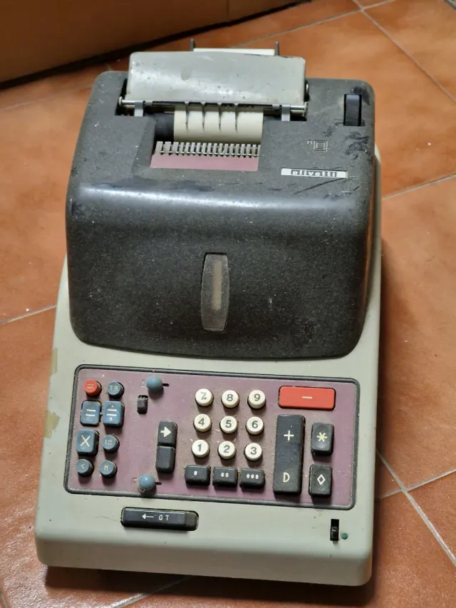 Calculadora Antigua Registradora