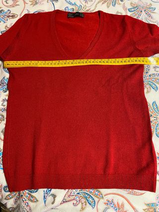 Jersey Pico Zara Rojo